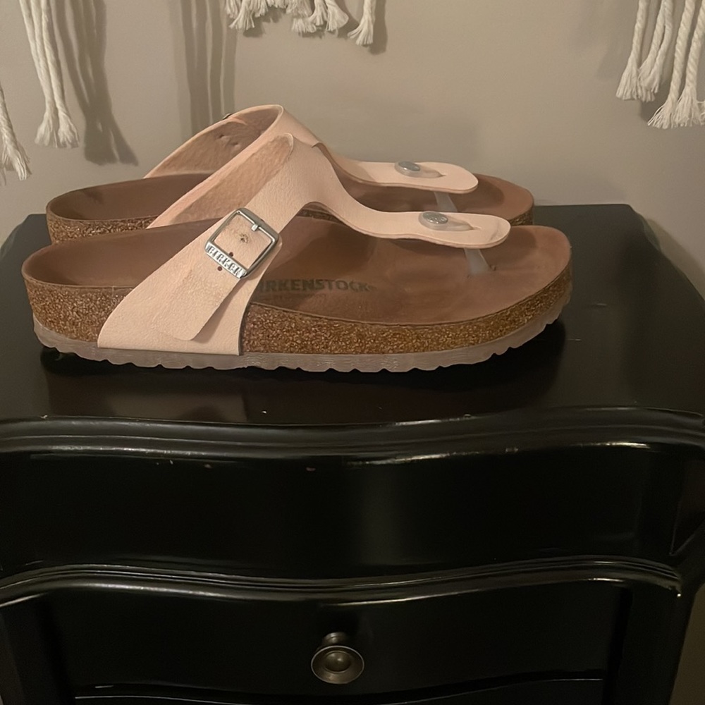 Pink Birkenstocks Sandal